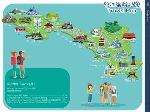 巴宜智慧导览系统下的手绘地图个性化推荐功能？